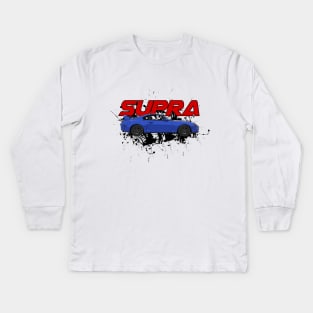 Toyota Supra Kids Long Sleeve T-Shirt